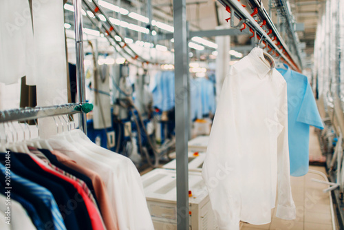 Konstfotografi Dry cleaning clothes