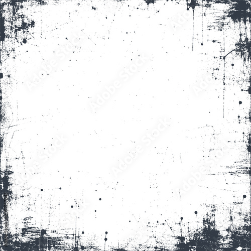 Distressed grunge texture effect black and white background