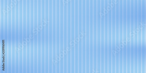 Quadro su tela Blue glass effect vector background