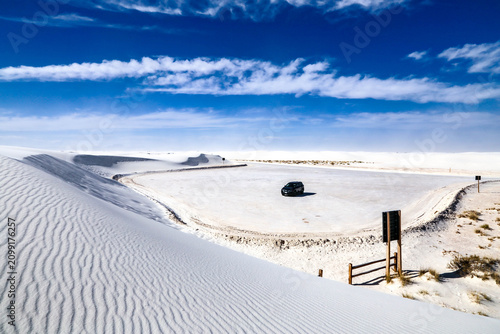 Cuadro en lienzo White Sands National Park, NM in April