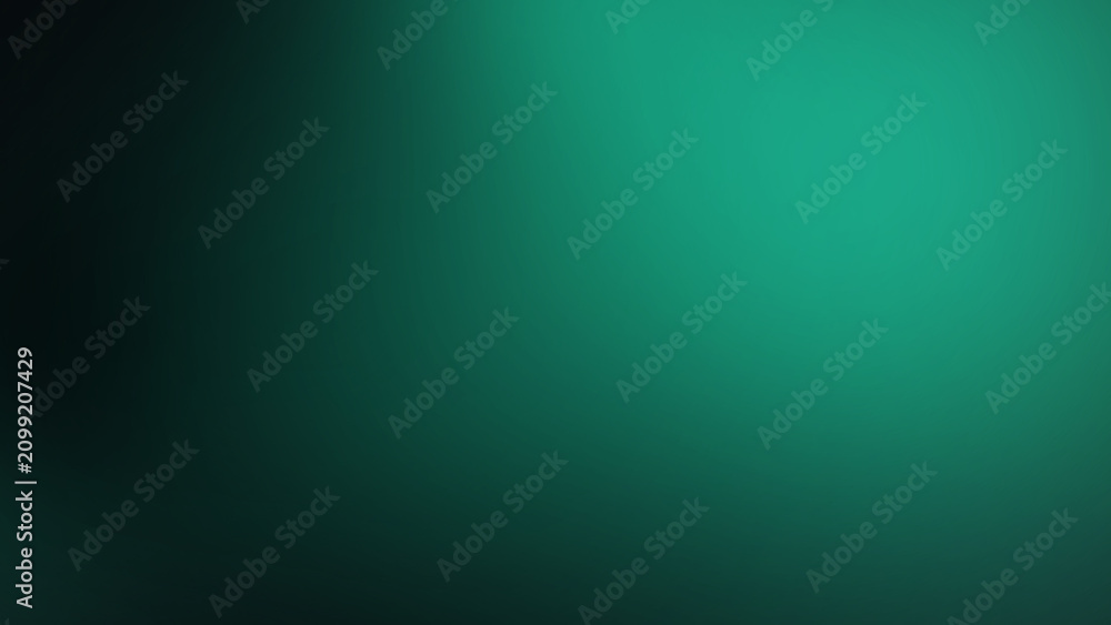 Fototapeta premium Vibrant green gradient background. Chromatic colorful texture