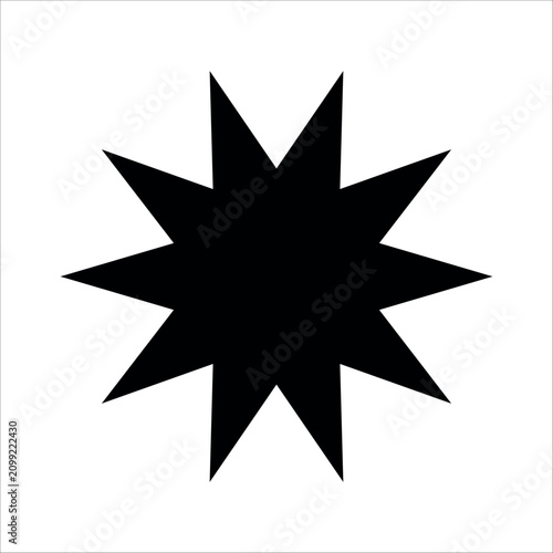 Single Star Vector Icon