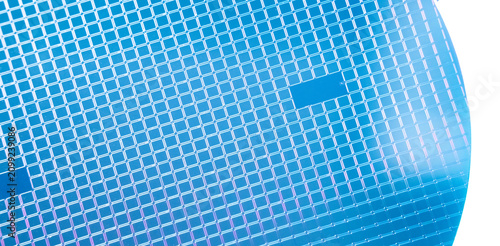 Canvastavla blue silicon wafer for manufacturing semiconductor of integrated circuit