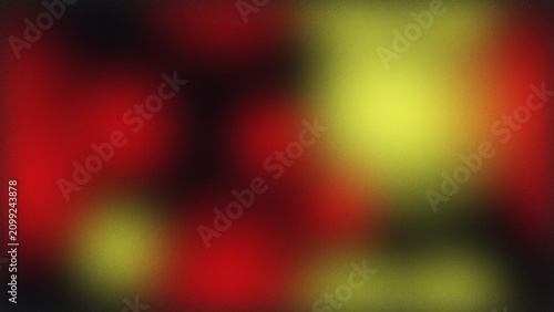 Abstract blurred background with soft gradients of deep red and light yellow colors