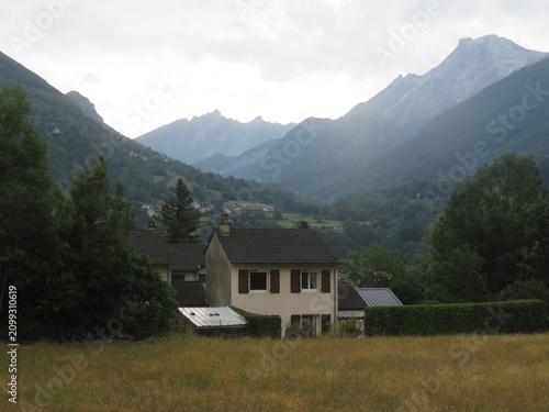 house in the mountains