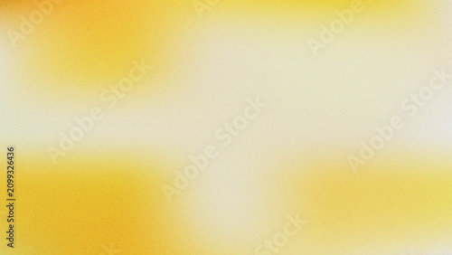 Canvas Print Yellow and white gradient abstract background with soft curves and blended color