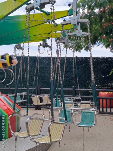 chairs in the park