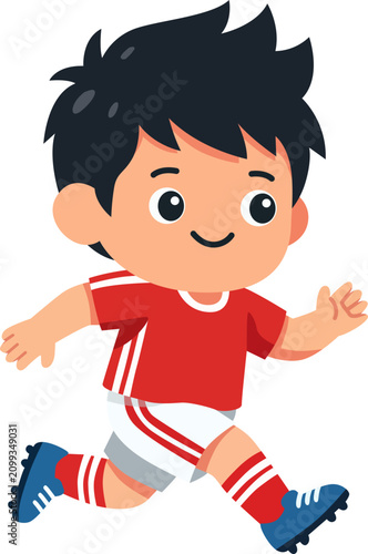little boy with a ball