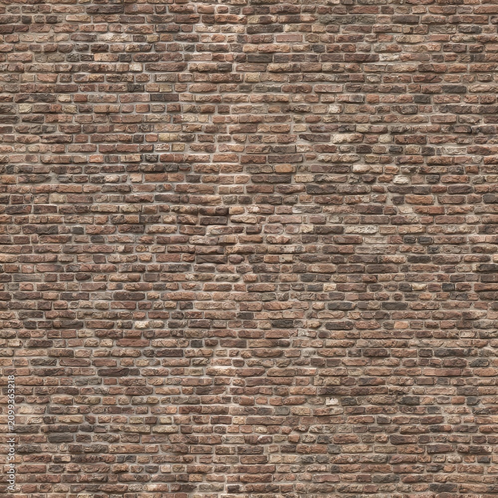 Fototapeta premium Light brick wall texture with clean masonry pattern, architectural surface background, rustic construction material, timeless design.