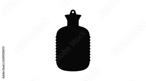Konstfotografi Rubber Hot Water Bottle Silhouette container vessel