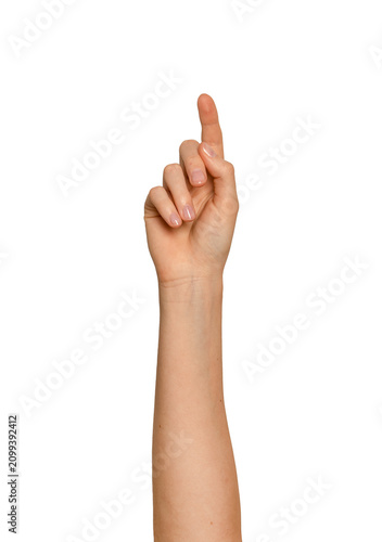 finger tap hand