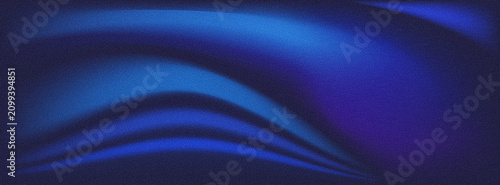 Deep midnight blue aurora abstract flowing gradient background with smooth grain texture for technology branding, webpage header, premium banner or digital wallpaper design