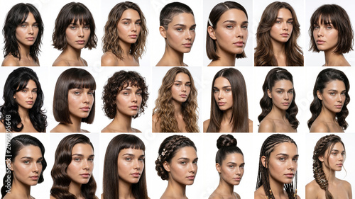 large collection of hairstyles and haircuts