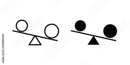 Foto Leverage icon editable design set