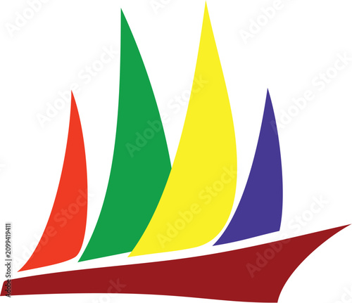 BATEAU A QUATRE VOILES [Converted].eps