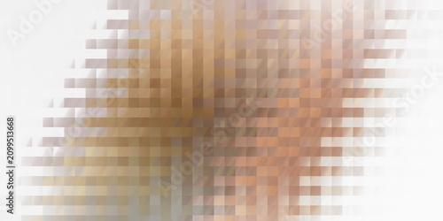 Abstract geometric background with soft orange and brown pixelated gradient