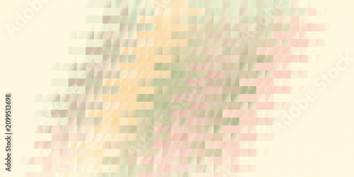 Abstract background with multicolored rectangular pixel mosaic pattern