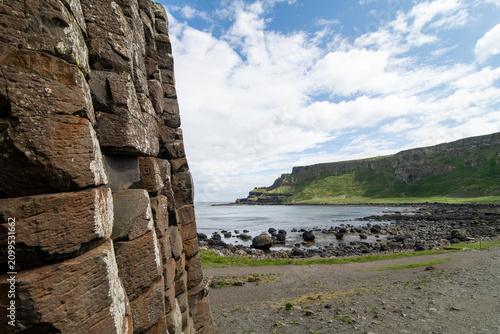 The Giant's Causeway in County Antrim, Northern Ireland.