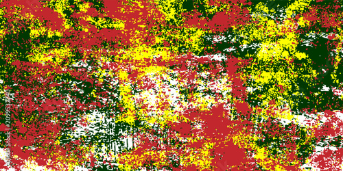 Foto Modern and spectacular reggae music background image design with green, yellow and red colors