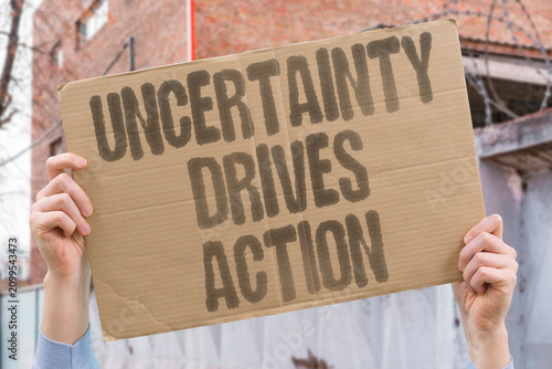 фотографія "Uncertainty Drives Action" Europe becomes more active