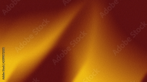 Obraz na plátně Abstract grain texture background with warm orange and red gradient