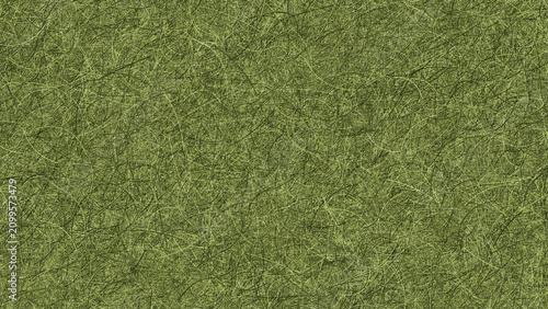 Procedural art of green felt fabric texture macro background