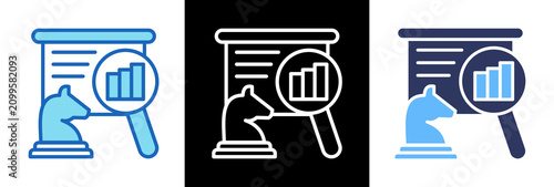 Business Strategy triplestyle icon