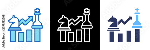 Photos Competitive Strategy triplestyle icon