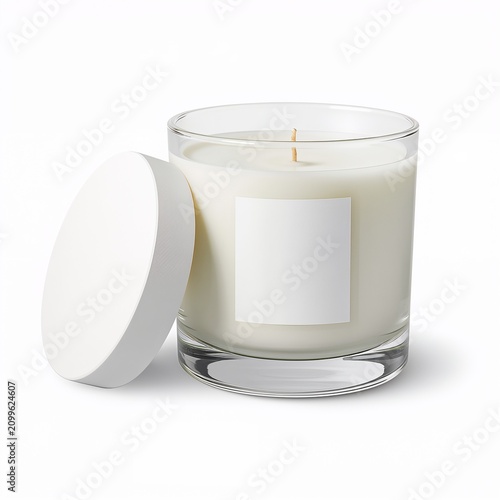 milk and candle
