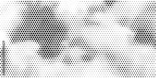 Bild auf Leinwand Grunge Halftone Texture Overlays – Vintage Distressed Grain Effects for Retro Gr