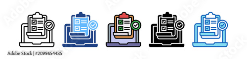 Foto Compliance Monitoring multiple icon