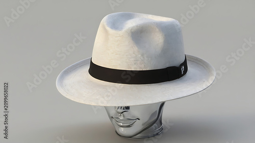 A beautiful  Fedora on white