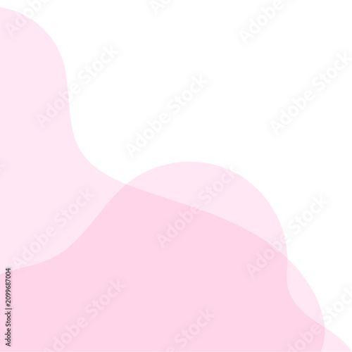 Cute Abstract Blob Corner Transparent