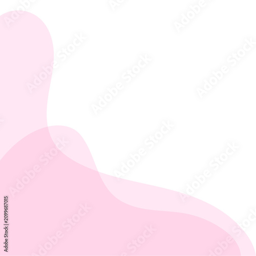 Cute Abstract Blob Corner Transparent