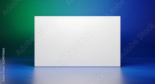 Blank white digital screen or display mockup. Empty modern template for presentations, apps, or signage with transparent background.