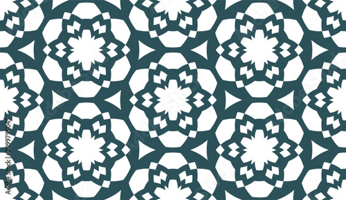 Octagon Diamond Lattice Seamless Pattern, Moorish Zellige Tile Repeat Vector