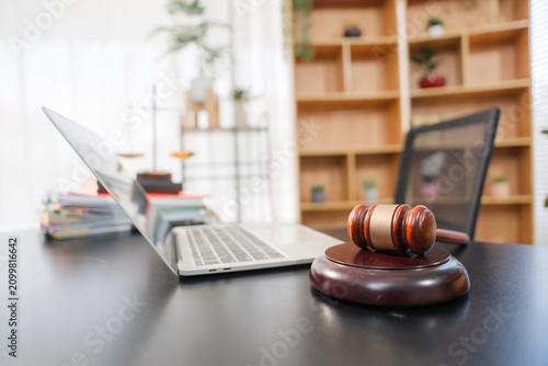 Foto Justice and law concept