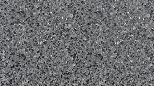 Gray granite texture background. Polished stone surface with natural mineral patterns.