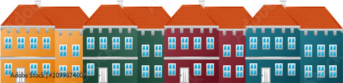 Photos Colorful House of Norwey
