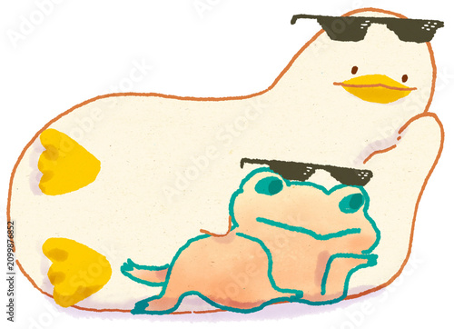 Cute duck character sticker design for chat apps
Funny cartoon duck waving and greeting, sticker style
Hand-drawn doodle style duck illustration for sticker pack
ตัวละครเป็ดน้อยน่ารัก สไตล์สติกเกอร์แช
