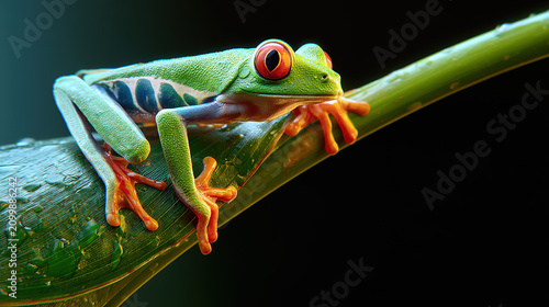 Foto Amazing Frogs- Small Amphibians With Unique Features and Habitats