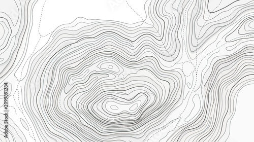 Photos Topographic Map Contour Lines Abstract Background