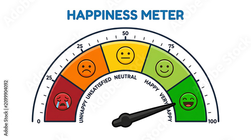 Speedometer and Fuel Gauge Vector Illustration with Dashboard Dial Tachometer Auto Meter and Automotive Instrument Panel Design