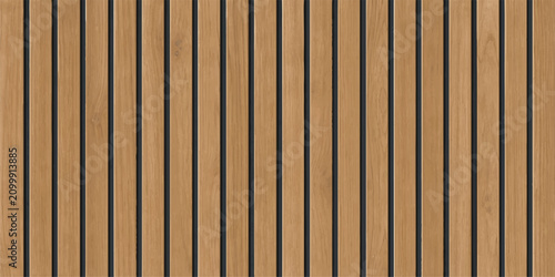 Rustic Wooden Texture Background with Seamless Brown Bamboo Pattern and Vintage Corrugated Surface Design