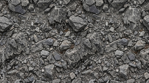 Rough Dark Grey Stone and Rock Texture Background
