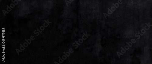 Cuadro en lienzo Fur texture background hidden in deep black shadow with faint wispy strands and