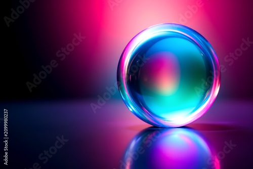 abstract colorful bubbles
