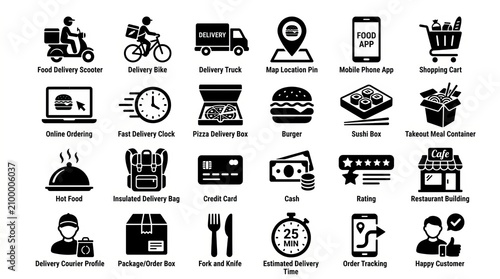 Collection of flat design icons representing various hobbies and daily activities.