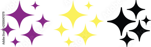 Foto Sparkle star icon