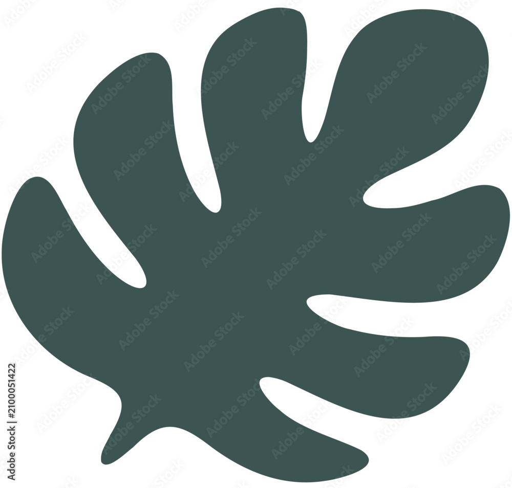 Obraz premium Abstract Vector Organic Shape